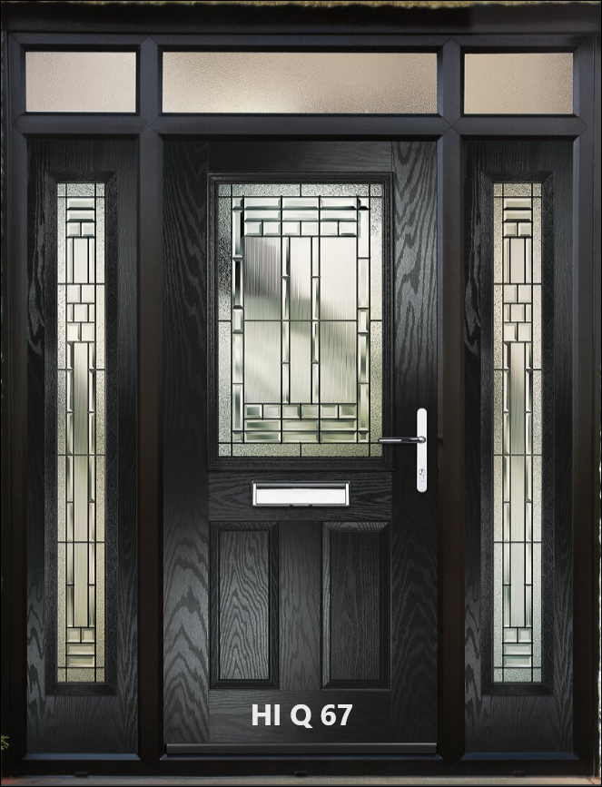 Composite entrance door helping keep warmth in and noise out