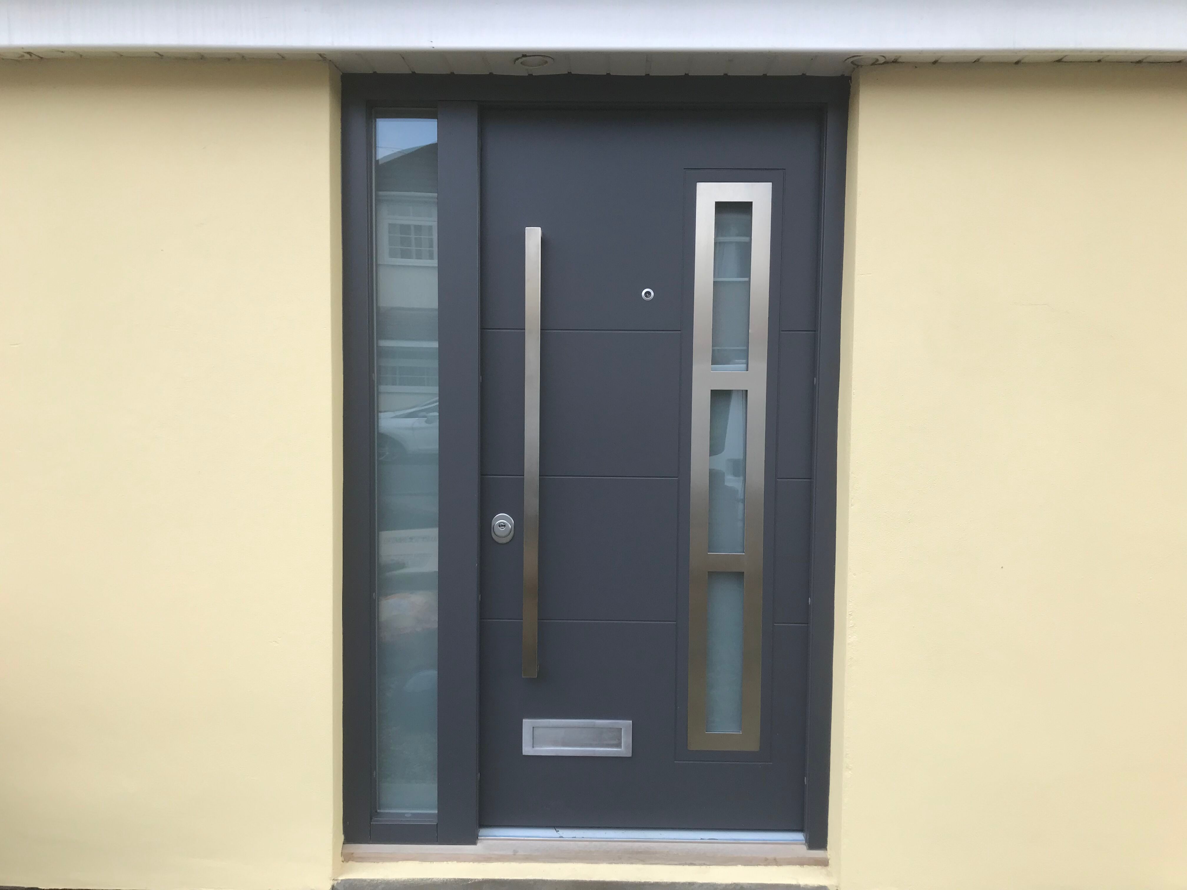 High specification Grade 4 door with additional internal steel layers