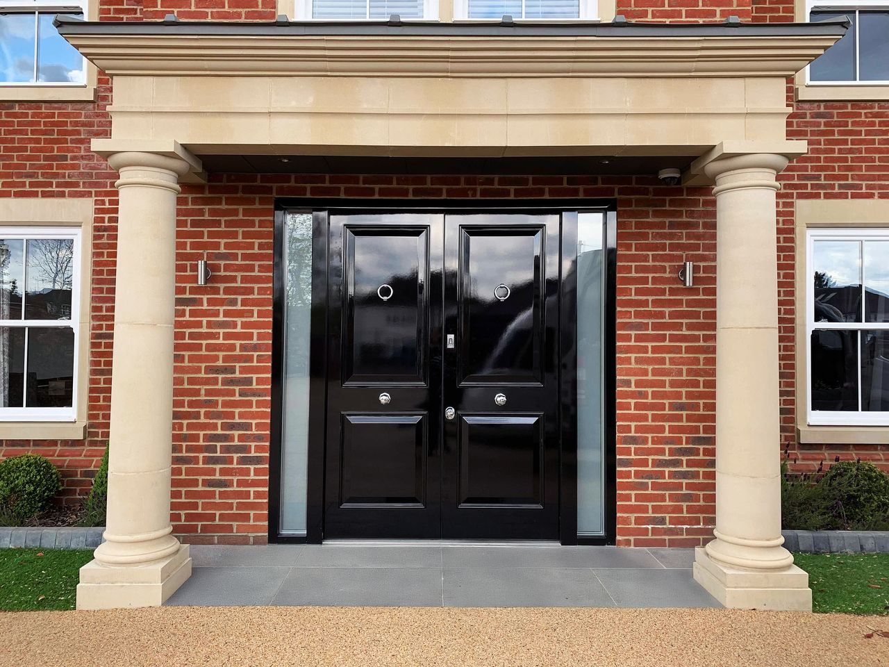 High security Grade 3 door with reinforced steel core and multi-point locking